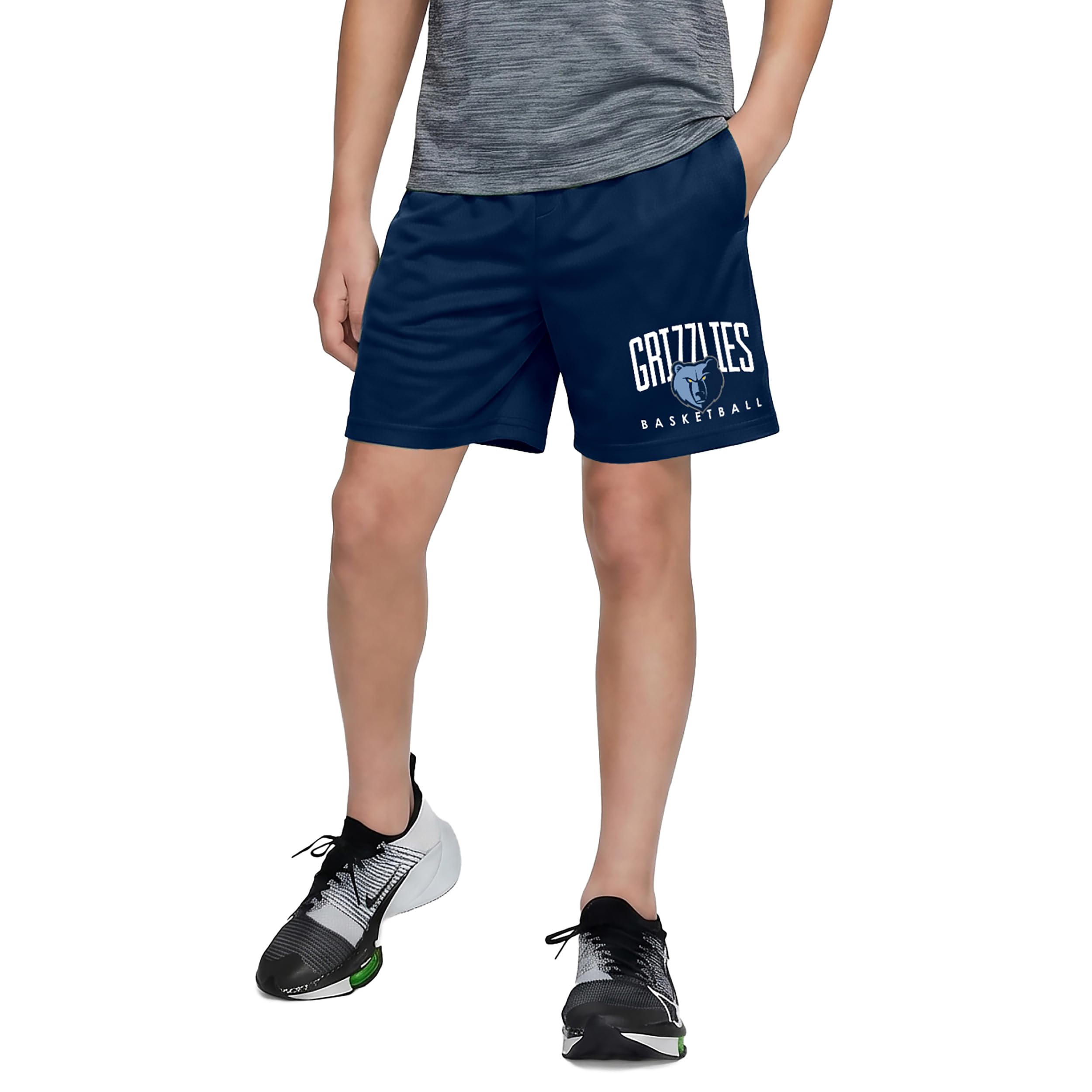 Ultra Game Pantalones cortos de baloncesto oficiales de la NBA Teamster para niños