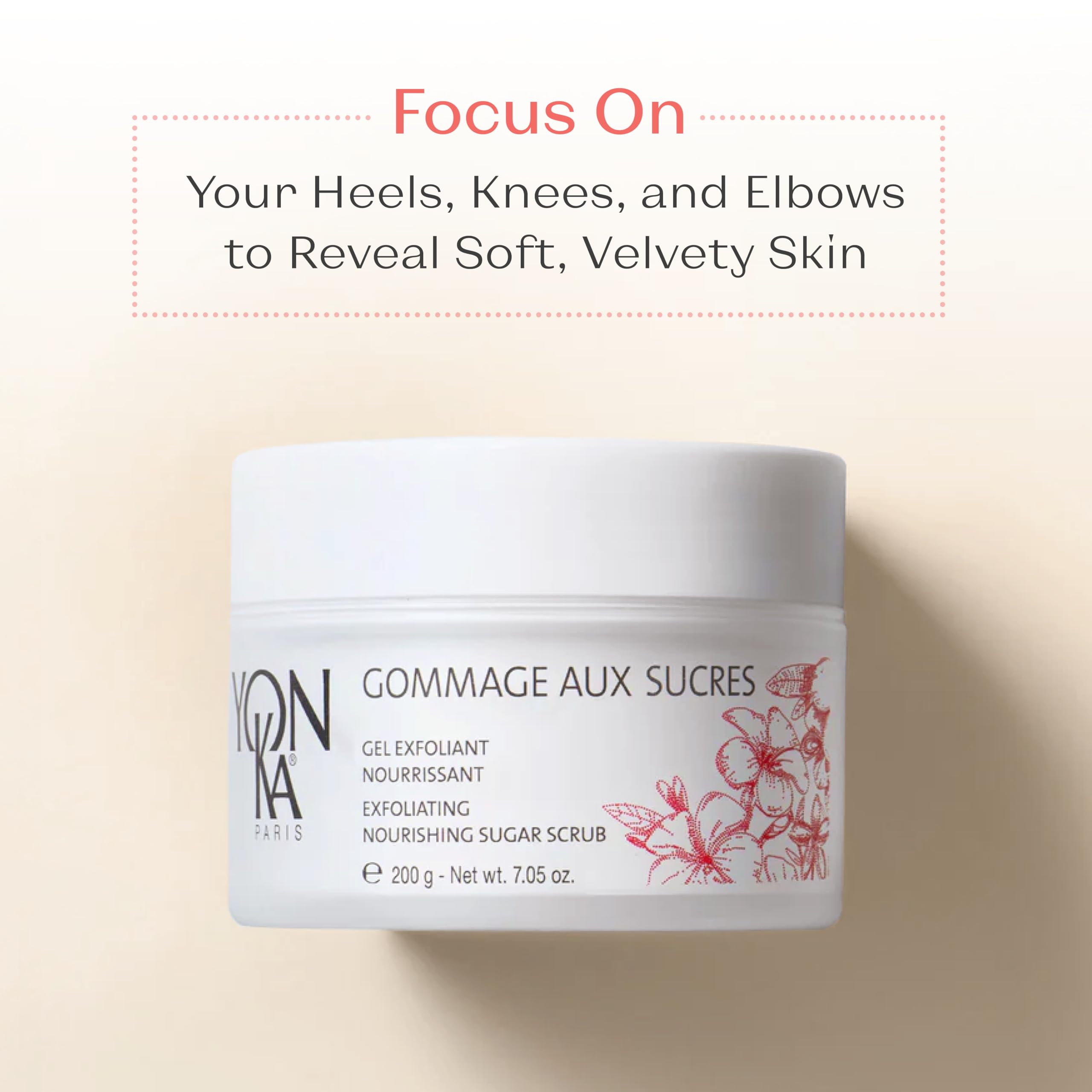 Yonka Relax Gommage Soucre 200ml - exfoliante corporal nutritivo