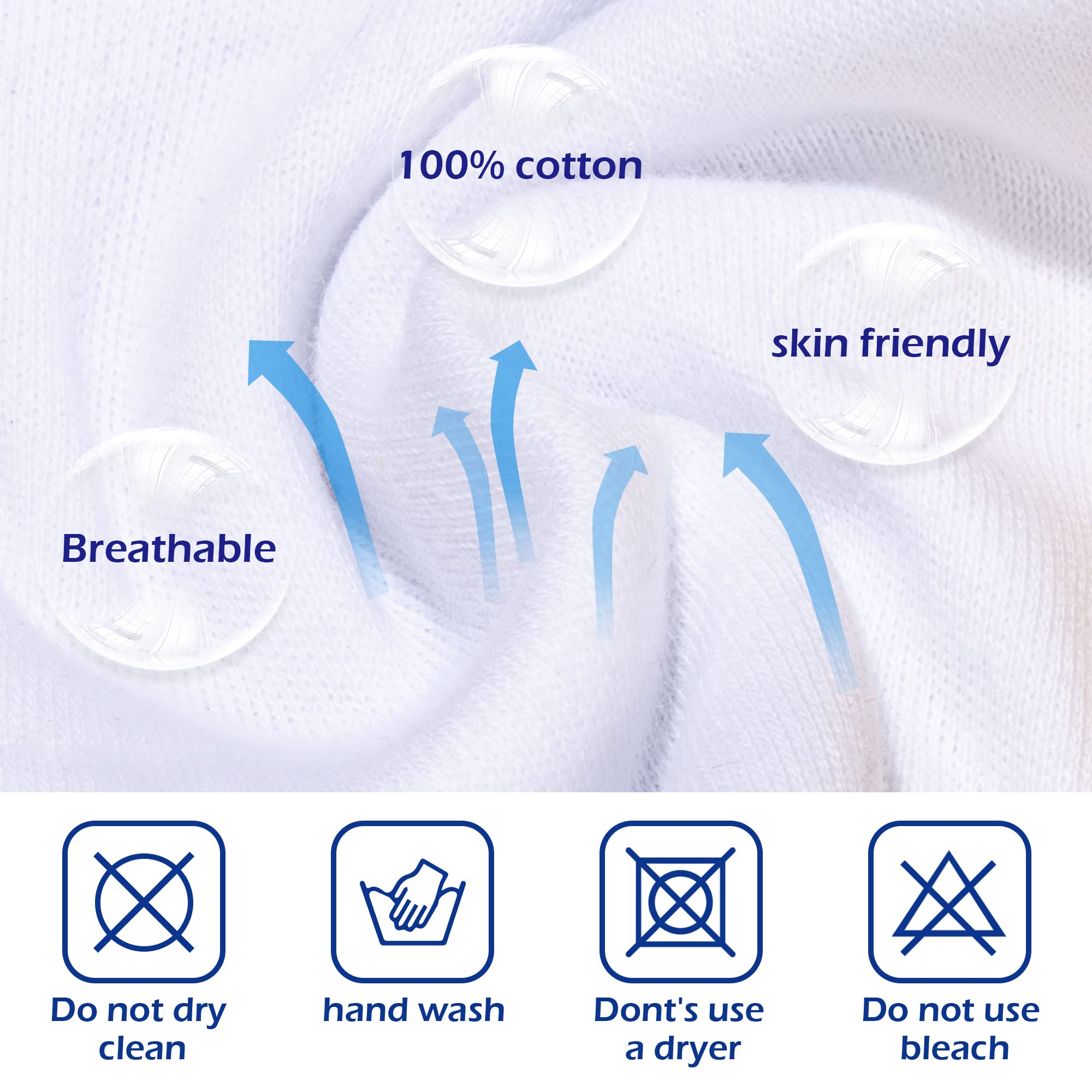 BIG ELEPHANT Pantalones de Entrenamiento para IR al baño para niños pequeños, 100% algodón, Unisex, Calzoncillos para orinar, Paquete de 10, 12M-5T