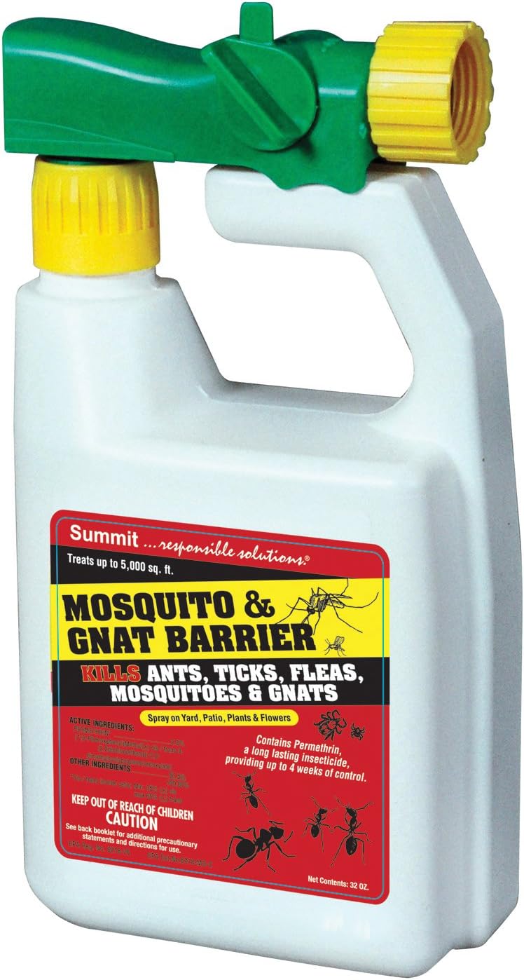 CHEMICAL CO 101-6 5,000 Square Feet, 32fl.oz. Summit.Responsible Solutions Summit Mosquito and Gnat Barrier Covers, 32-oz, Clear