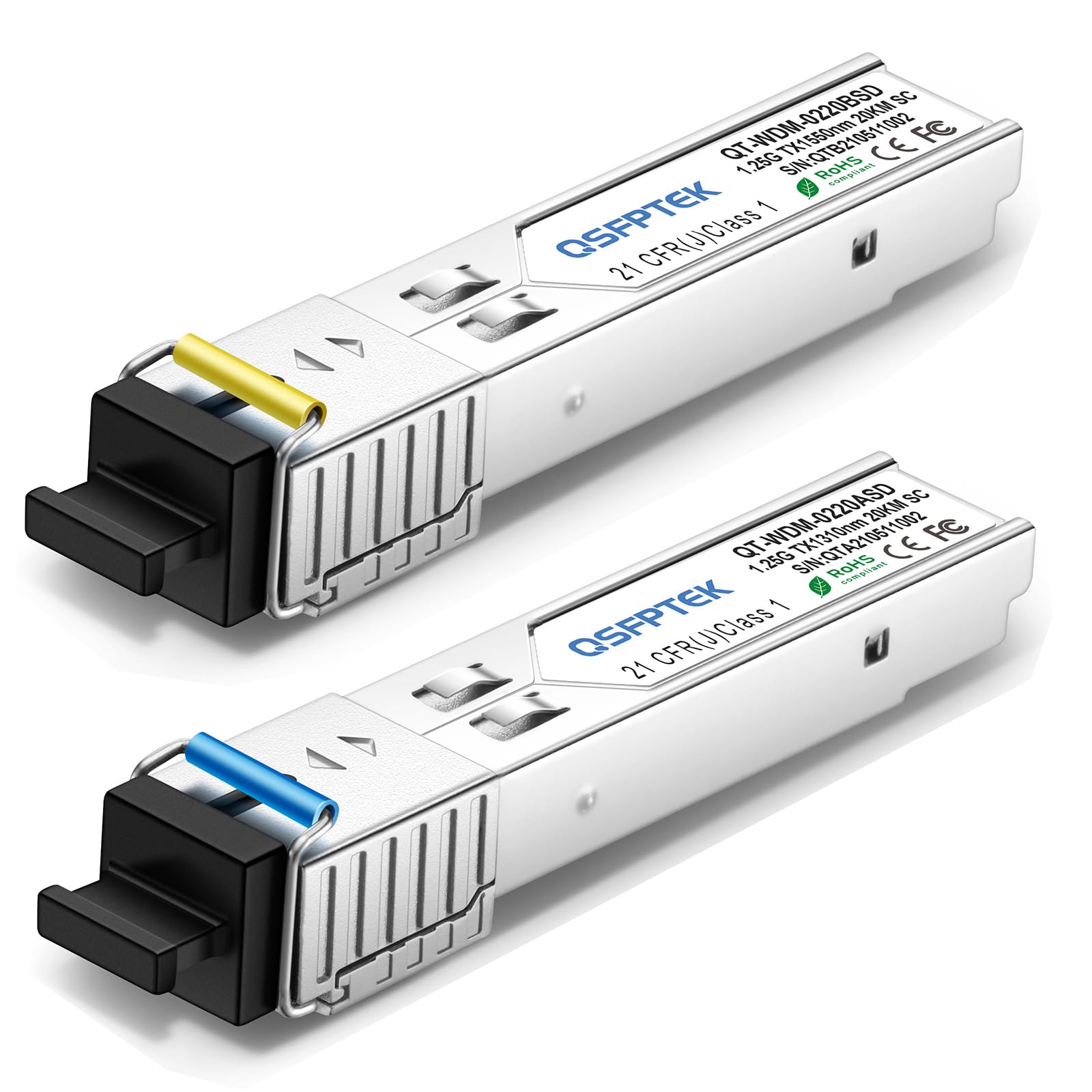 Module émetteur-récepteur SFP BiDi 1000BASE-BX Compatible Cisco, 1550