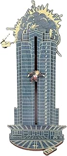 Die Hard Advent Calendar, Christmas Die Hard Advent Calenda, Hans Gruber Falling Off Nakatomi Plaza, Christmas Advent Calendar Wooden Count Down Calendar,Hans Gruber Falling Off Plaza Die Hard