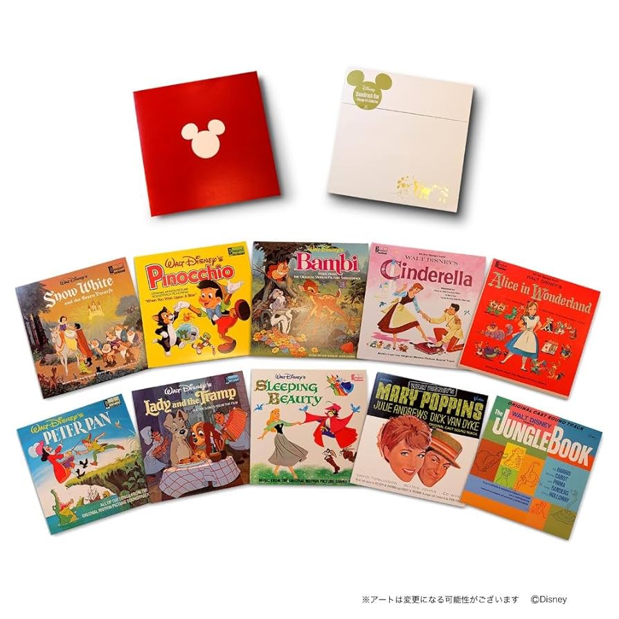 【新品、未開封】ディズニー　サウンドトラック　ヴィンテージ　アートコレクション Amazon.co.jp: 【Amazon.co.jp限定】Disney Soundtrack Box