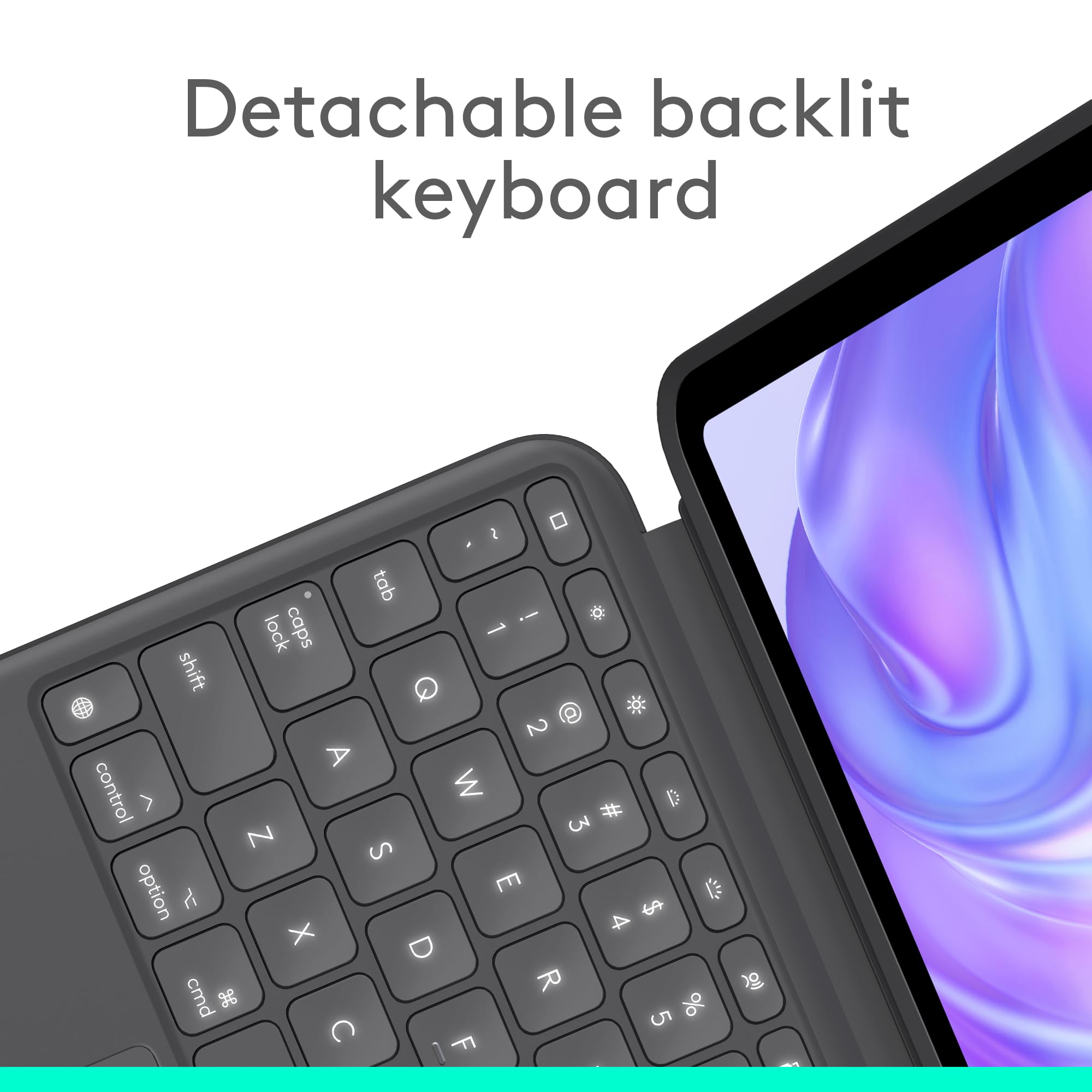 Logitech Combo Touch iPad Pro 11-inch (M4)(2024) Keyboard