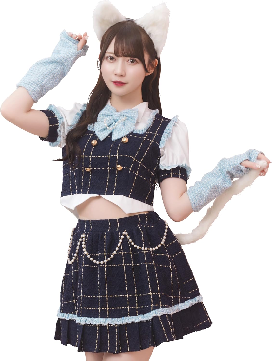 クリアストーン(Clearstone) リリカルパレット コスプレ ハロウィン エコリエールキャット レディース ブルー クリアストーン(Clearstone) リリカルパレット コスプレ ハロウィン エコリエールキャット レディース ブルー