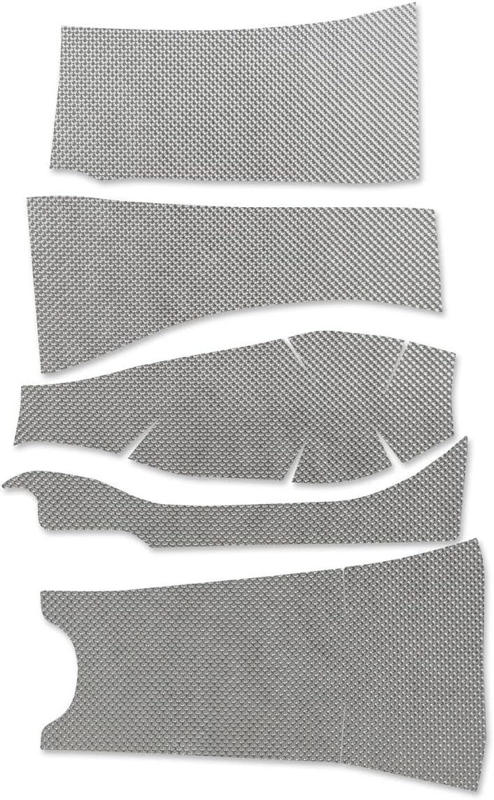 Design Engineering Heat Barrier, Floor and Tunnel Shield, Aluminized Fiberglass Cloth, Mazda Miata 2006-15, Kit