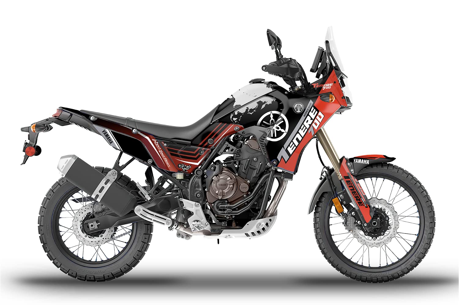 Amazon.co.jp: Motoes グラフィックキット ヤマハ テネレ 700 2019