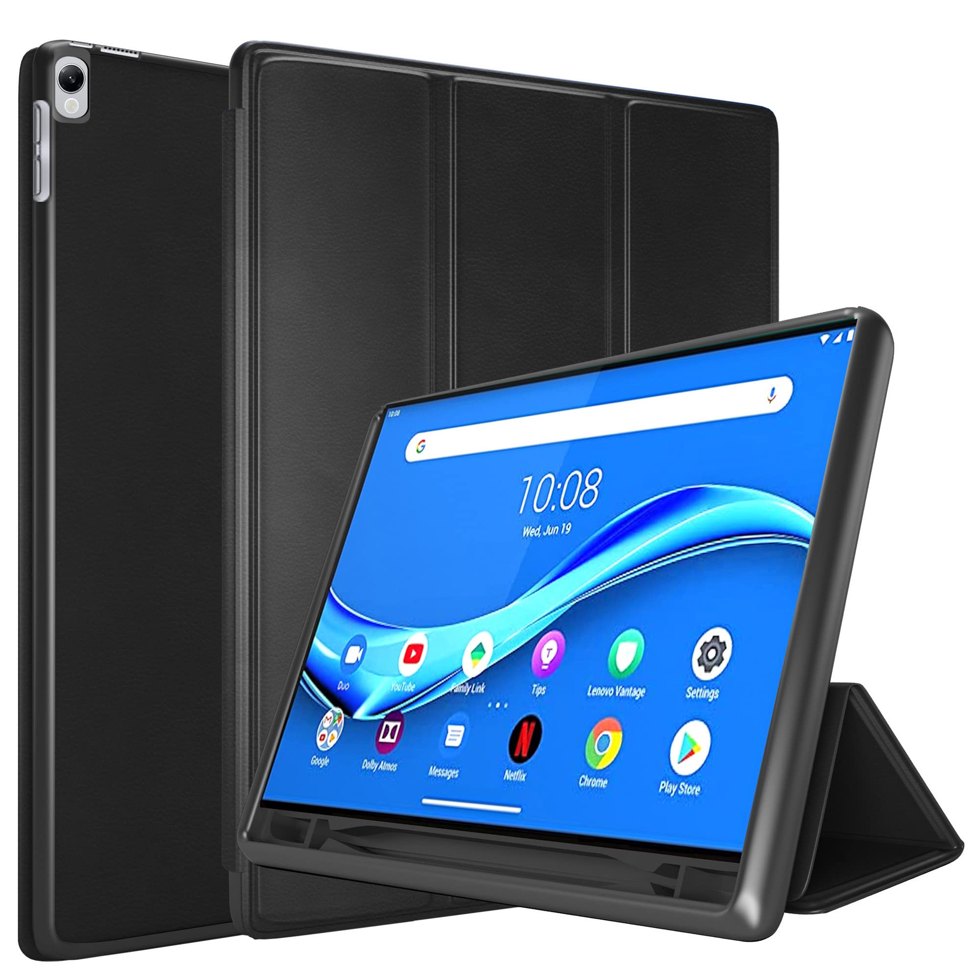 Aibex Smart Trifold Hard Back Flip Stand Case Cover for iPad Air 3 / iPad Air 3rd Generation Cover 10.5 inch - Black (B0BHY9MCLZ) Amazon Price History, Amazon Price Tracker