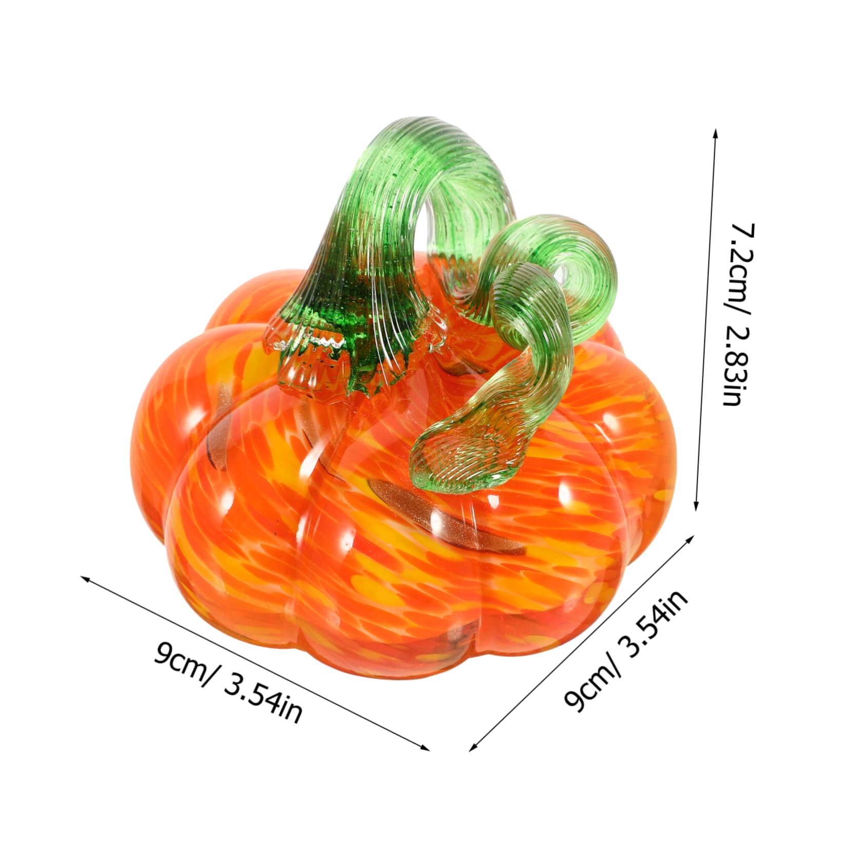 Alipis 3 Pezzi Creativi Fatti A Mano In Decorazione Di Zucca Figurine Di Zucca Del Ringraziamento Artificiale Halloween Zucche Autunnali Forniture Per La Casa Opere