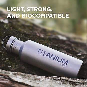 新品　VARGO Titanium Water Bottle チタニウム　ボトル Titanium EDC Water Bottle | For Backpacking – VARGO