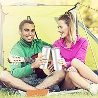 Vista 7 de 20 oz Skinny Replacement Lids Tumbler Replacement Lids Plastic Splash Resistant Covers Spill Proof Skinny Cup Covers for Mouth Cooler Cup