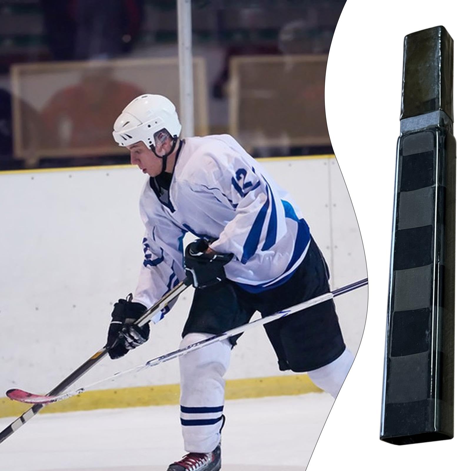 Hockey Stick Extension End Plug – Penna di prolunga in fibra di carbonio per hockey su ghiaccio – Estensione per esterni – lunghezza del ricamo versatile, pratica sostituzione – Tappi terminali per