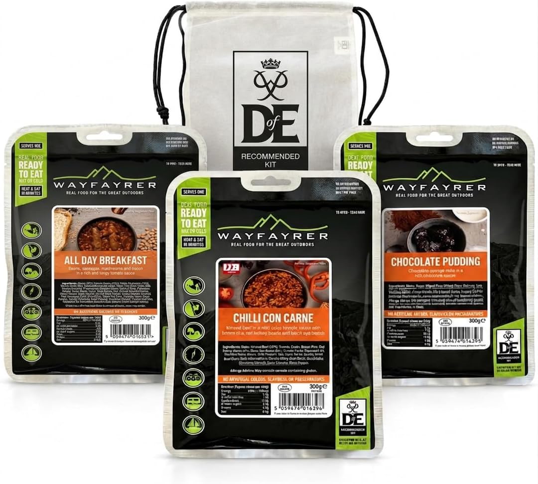 Wayfayrer DofE Bronze 1 Day Camping Food Expedition Pack
