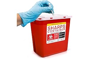 Sharps Container 2 Gallon: Safe and Easy Disposal of Used Needles and Sharps