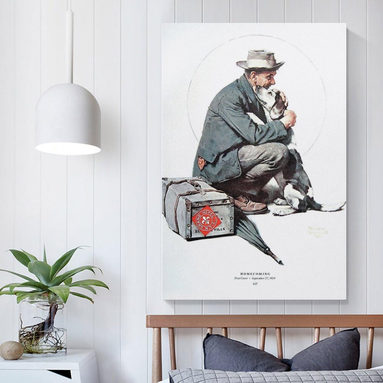 Amazon.co.jp: Norman Rockwell ノーマンロックウェル（ホームカミング