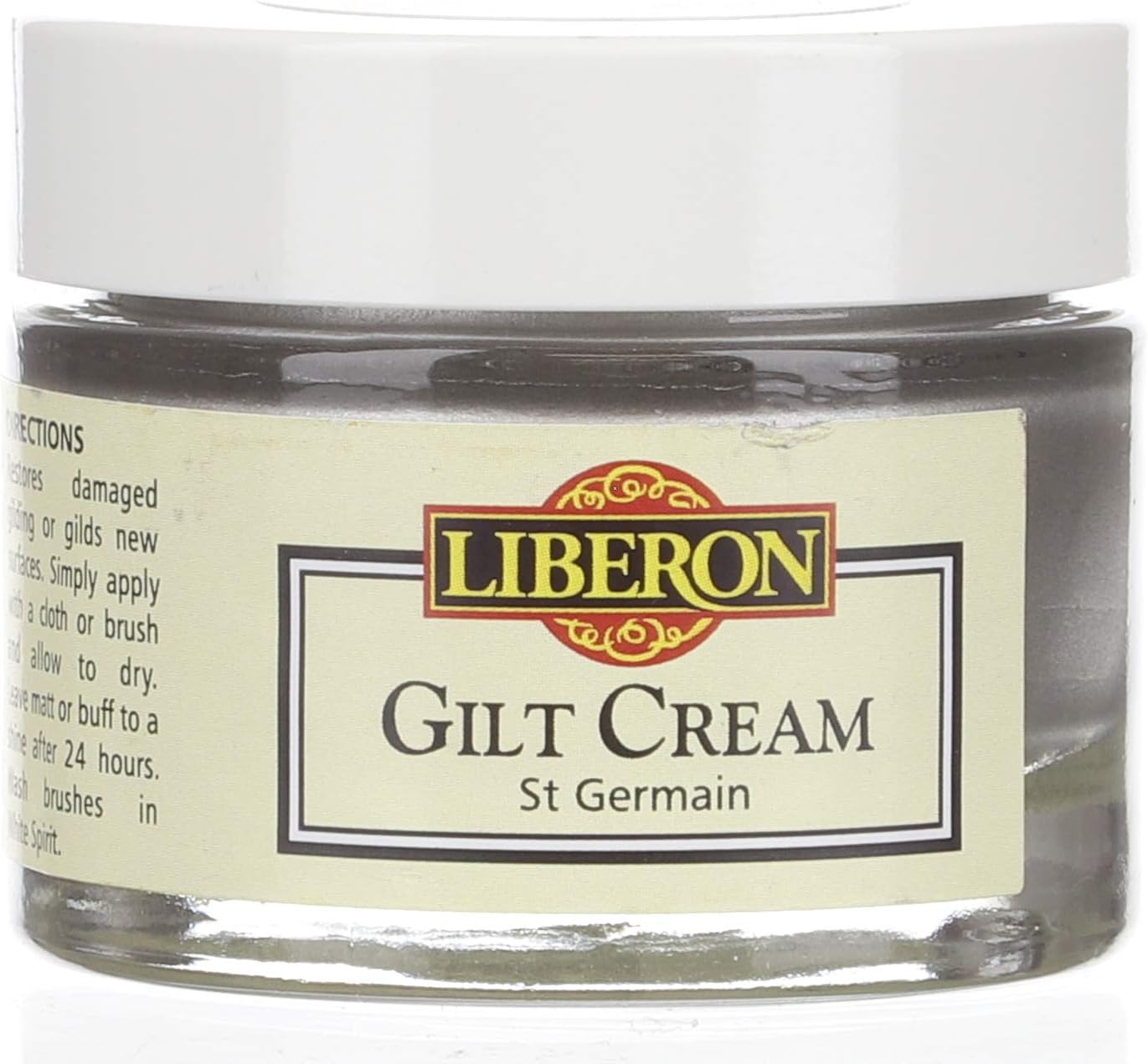 Liberon Gilt Cream Versailles 30ml Retouch Damaged Gilding Or Gild New Surface E - Foto 8