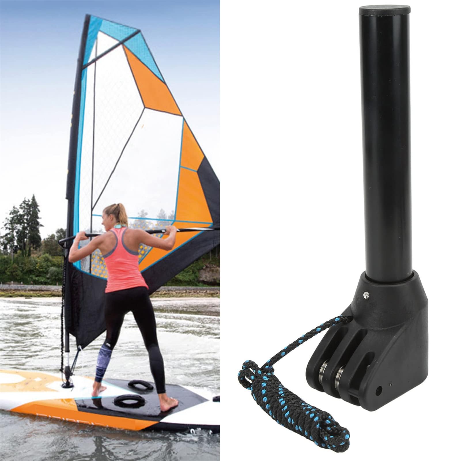 Windsurf Windsurf, asta di prolunga, supporto e corda windsurf, base acqua, sport, surf, accessori per la vela