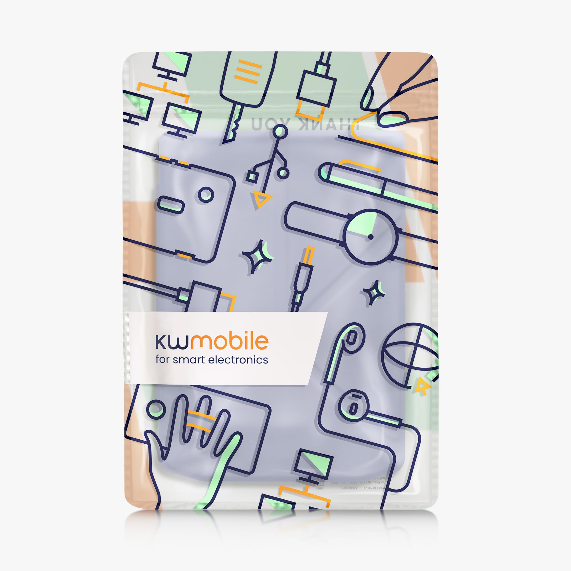 kwmobile Etui ochronne kompatybilne z Pocketbook Verse/Verse Lite/Verse Pro/Color/Vivlio Light/Light HD - etui z ekoskóry - klapka na czytnik e-booków - lawendowy