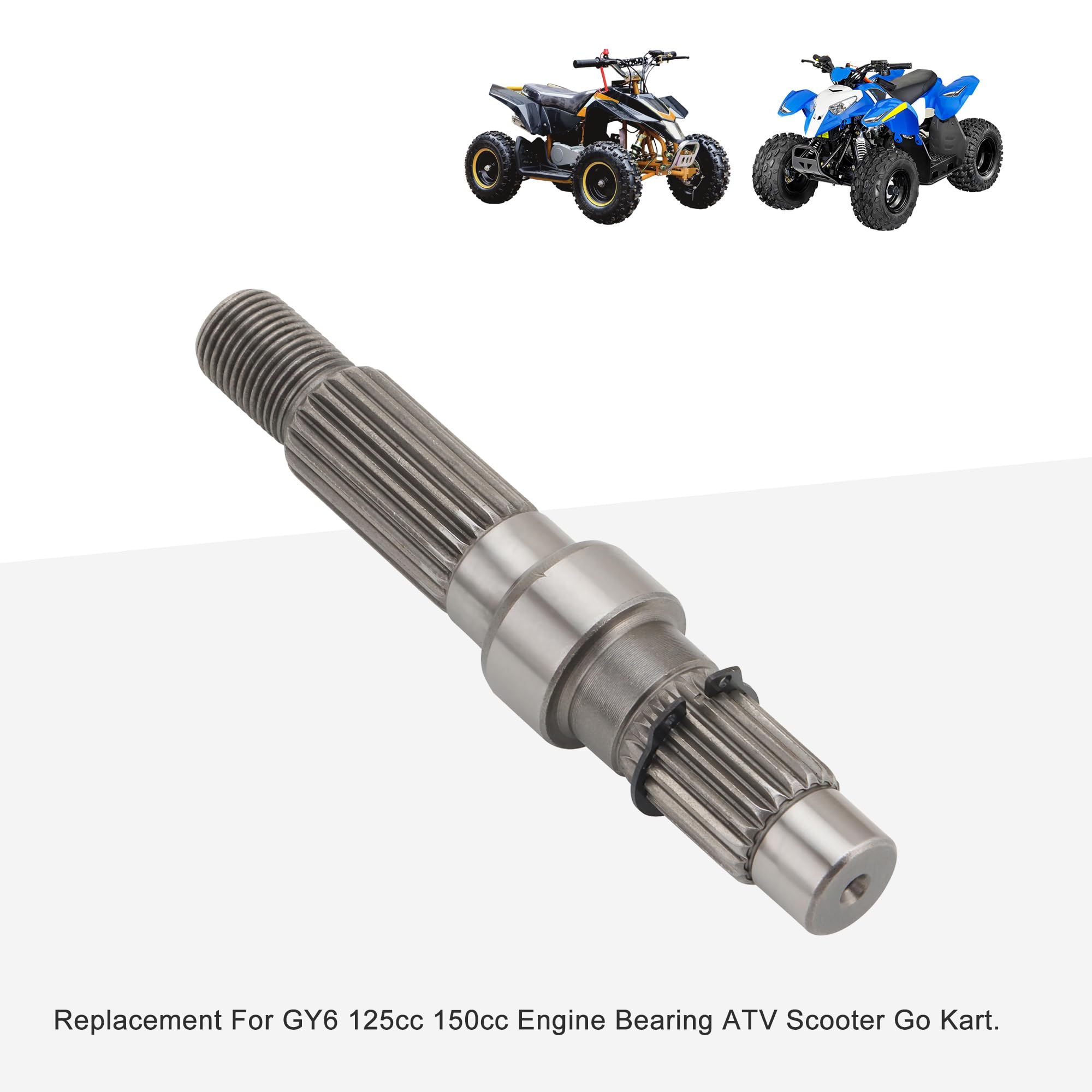 gy6 のハブとスペーサー Amazon.com: GOOFIT Short Output Shaft for GY6 125cc 150cc Engine