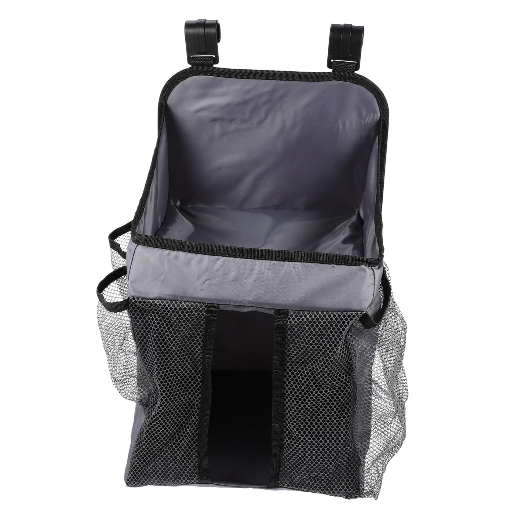 Toddmomy Faltbarer Wickel Organizer mit Großen Fächern Hängender Windel Aufbewahrungsbeutel für Wickeltisch Multifunktionale Windeltasche mit Netzfront Praktisch für Reise und Zuhause
