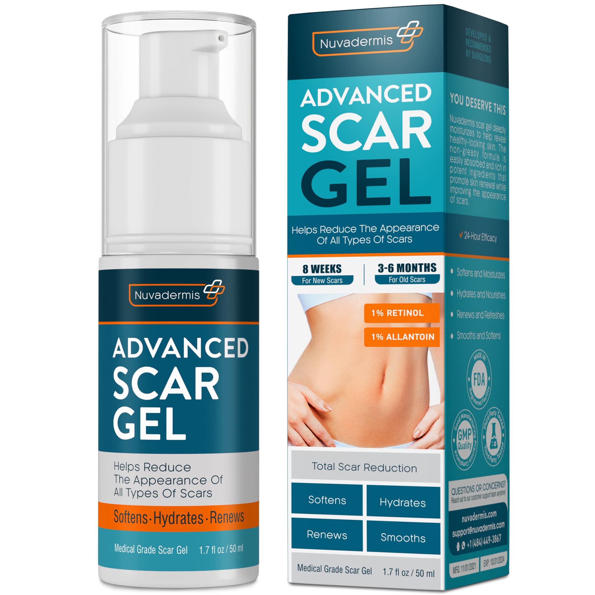 Nuvadermis Scar Gel