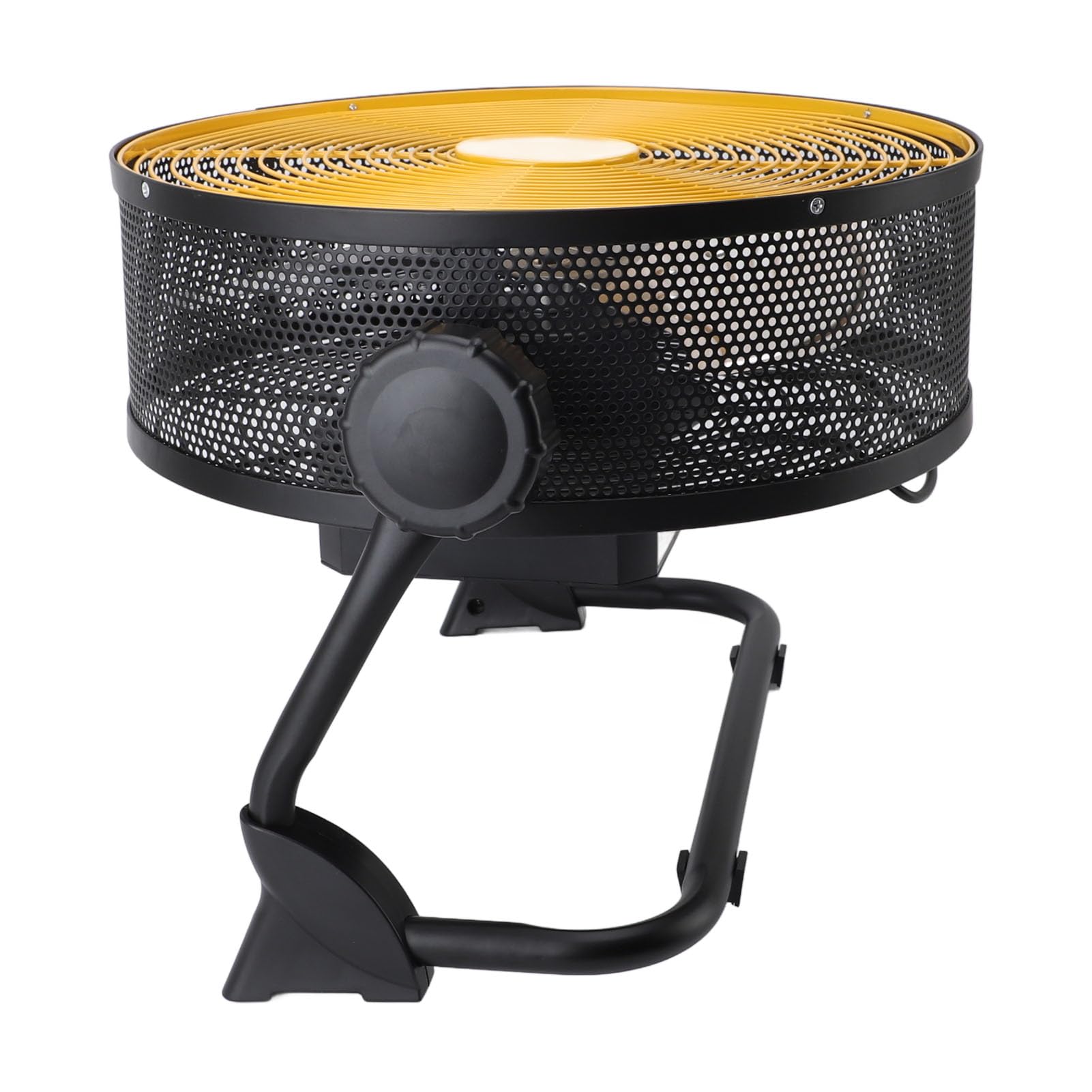 Ventilatore da Pavimento Industriale a Batteria, Ventilatore Portatile Ad Alta velocità Ricaricabile da 2000 MAh con Ricarica USB e Power Bank per Campeggio e Viaggi All'a