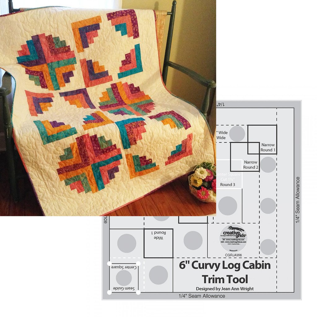 Round Log Cabin Quilt Pattern FREE Quilt Patterns