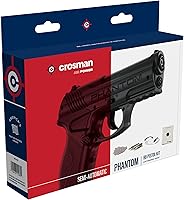 Vista 6 de Crosman Phantom P10KT CO2-Powered Semi-Auto BB Air Pistol Kit