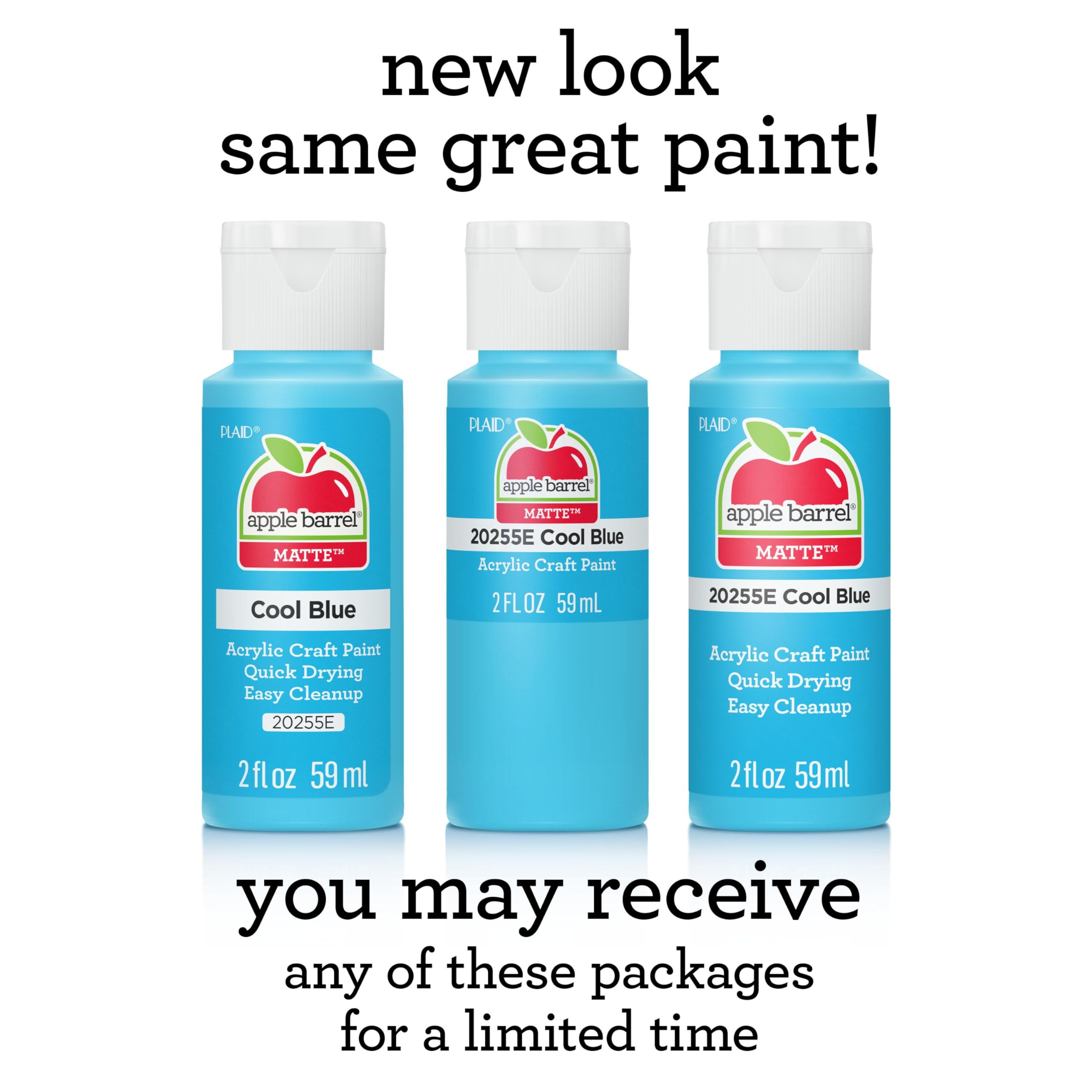 Apple Barrel, Fruity Fusion Kit de peinture 16 pièces, parfait pour les projets de bricolage et d'artisanat