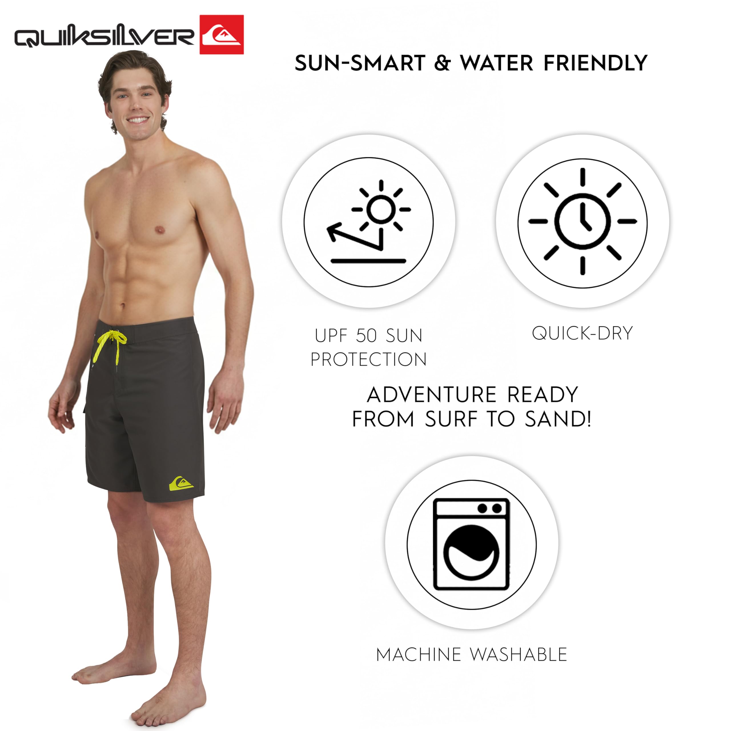 Quiksilver Costume a Boxer Uomo