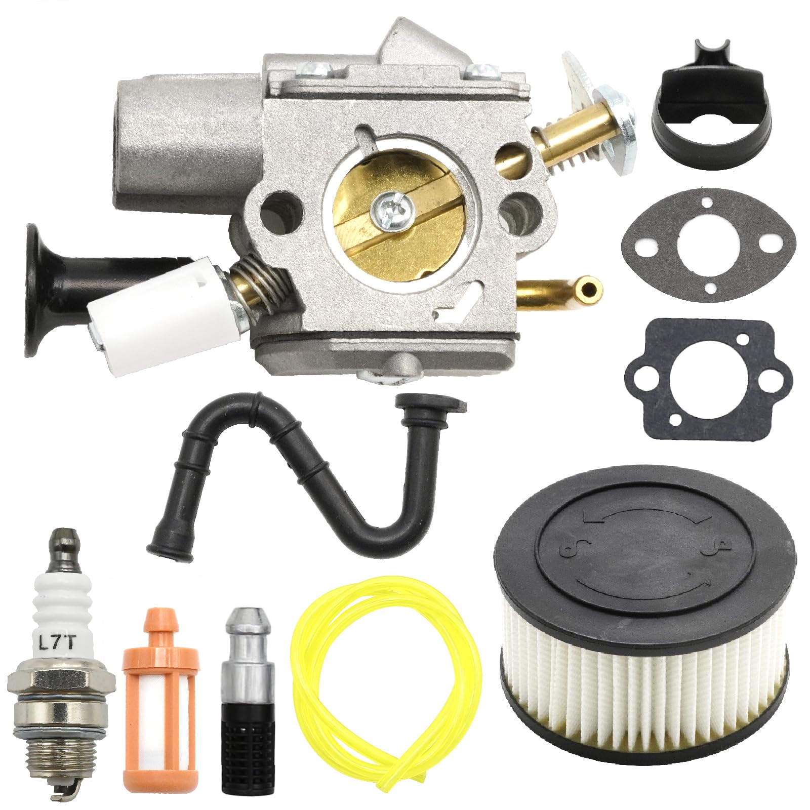 Amazon.com: Anxingo MS271 Carburetor Tune Up Kit, Replacement for