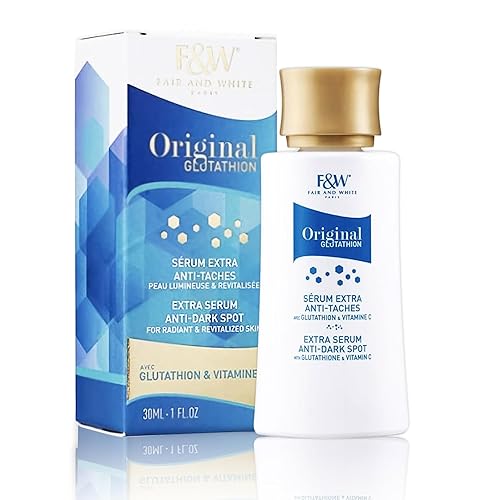 Sérum antimanchas antioscuras de glutatión original de 1.0 fl oz