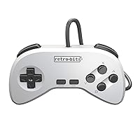 Vista 3 de Retro-Bit Retro Duo 2 in 1 Console System - for Original NESSNES Super Nintendo Games - SilverBlack