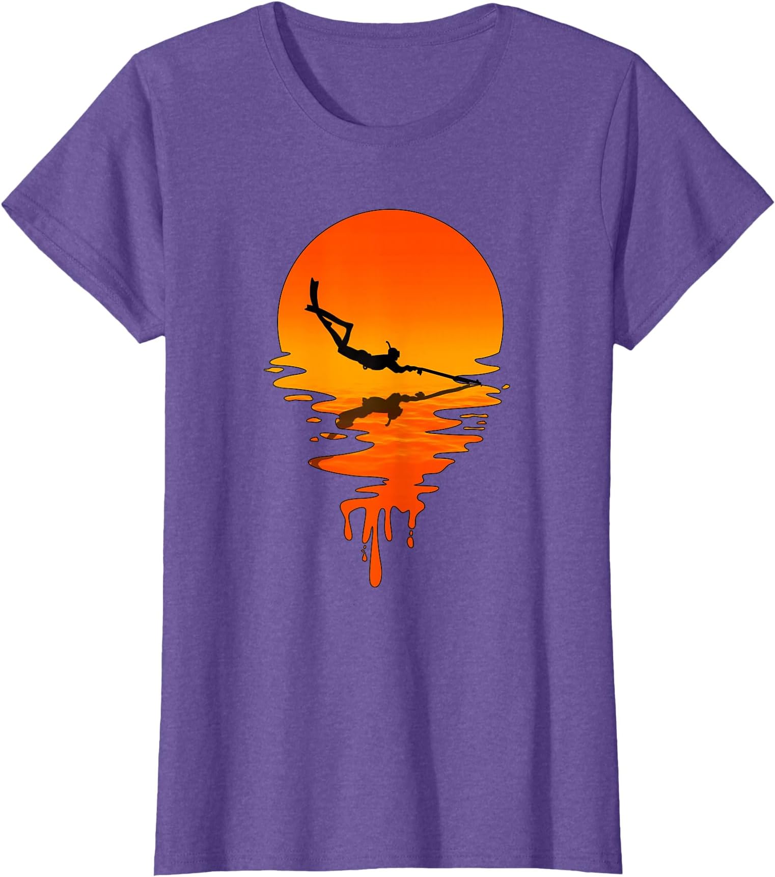 Vintage Retro Style Spearfishing T-Shirt