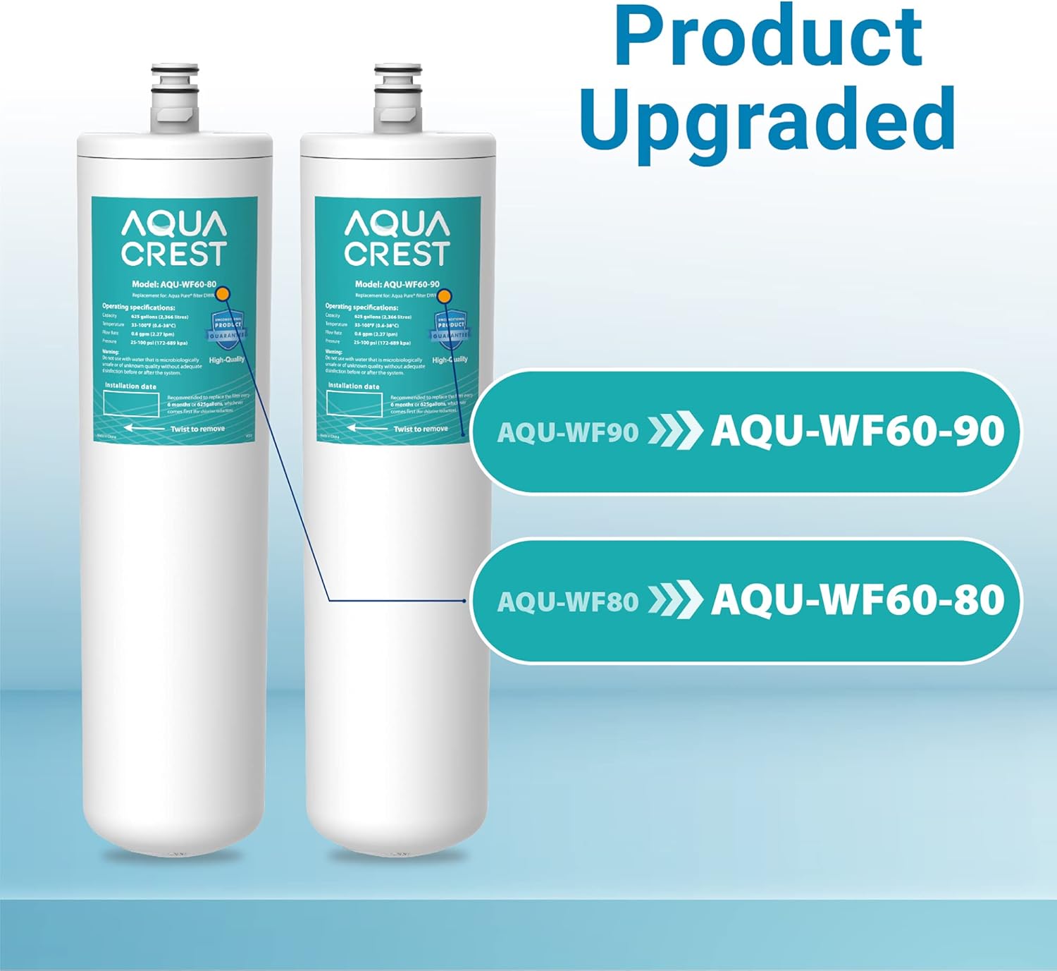 Black Friday Sale 2022 AQUACREST DW80/90 Under Sink Water Filter,Replacemet for Aqua-Pure AP-DW80/90, AP-DWS1000, Kohler K-201-NA, Kohler K-202-NA (Pack of 2), Model No. WF60-80/90 Exclusive Discount 🔥 AQUACREST DW80/90 Under Sink Water Filter,Replacemet for Aqua-Pure AP-DW80/90, AP-DWS1000, Kohler K-201-NA, Kohler K-202-NA (Pack of 2), Model No. WF60-80/90