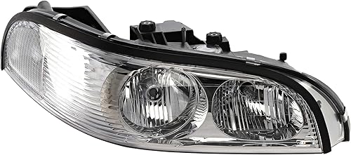 Compatible con 97-05 Park Avenue faro delantero halógeno con bombilla lado derecho del pasajero
