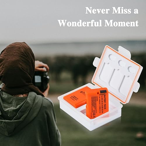 Miniatura 6 de Pickle Power Paquete de 2 baterías EN-EL14 EN-EL14a para D3500 D3100 D3200 D3300 D3400 D5100, D5200 D5300 D5500 D5600 DF Coolpix P7000 P7100 7700