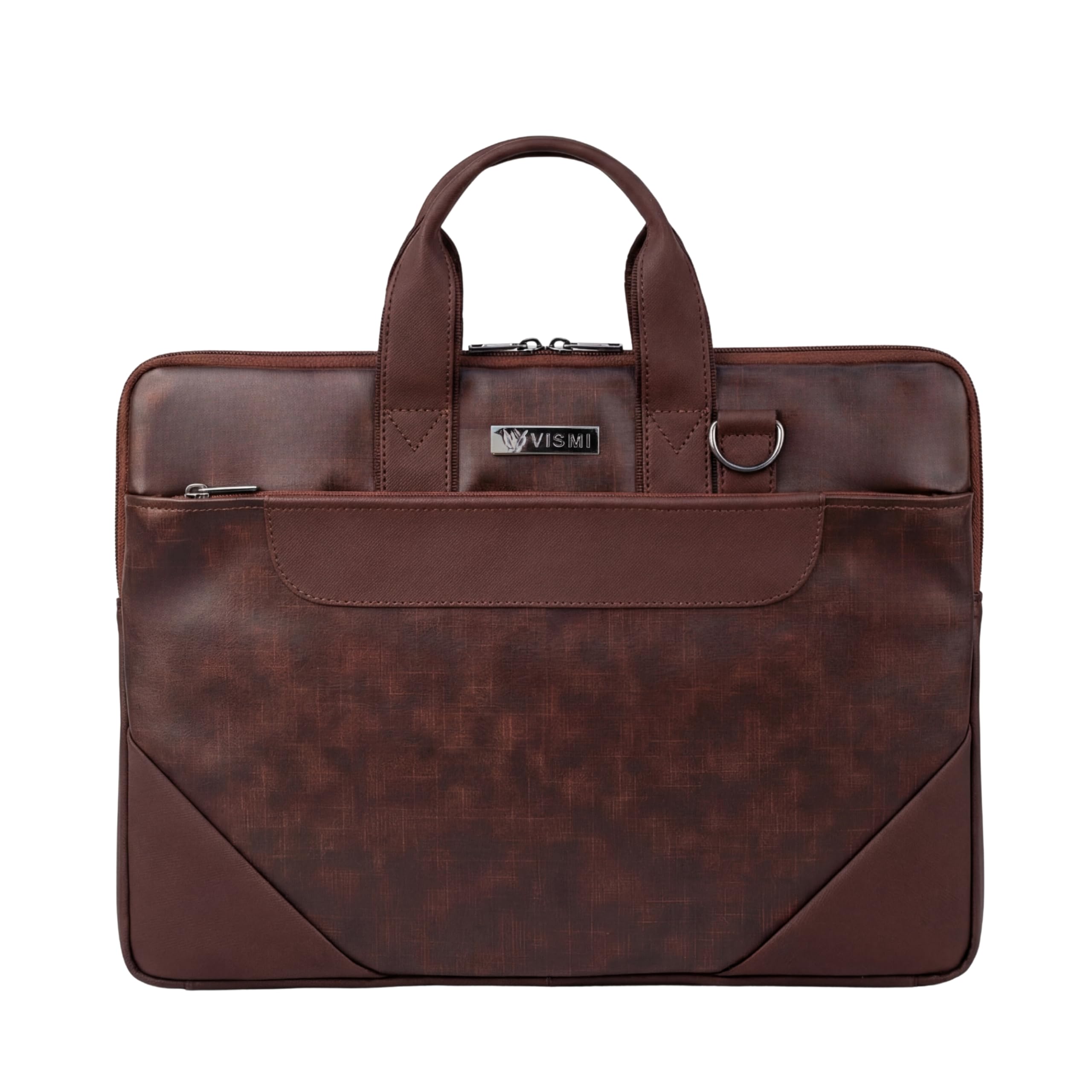Laptop Briefcase with Crossbody Adjustable Strap Smart Slim Office Messenger Bag for Men, Women Padded Compartment, Spacious & Durable Professional Laptop Handbag Fits Upto 15.6" Laptop-image-34