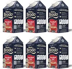 Combo 6 Un Caldo Bone Broth Carne Bovino Vero Brodo 500ml
