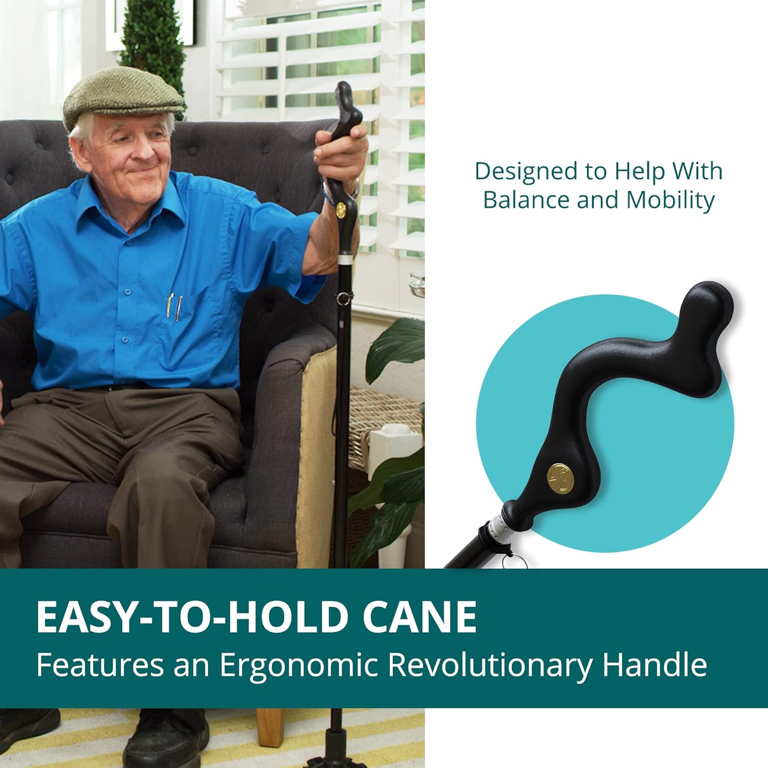 Buy Campbell Posture Cane for Men & Women Walking Canes for Seniors