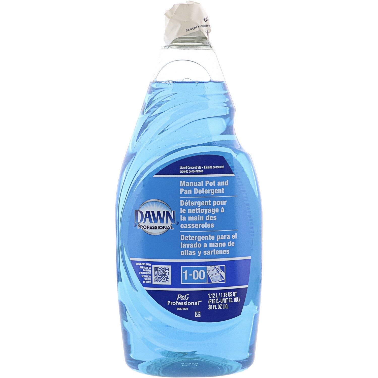 P and G Ultra Professional Pot and Pan Manual Detergent, Original Scent - One 38-Oz. Bottle, Model Number 45112