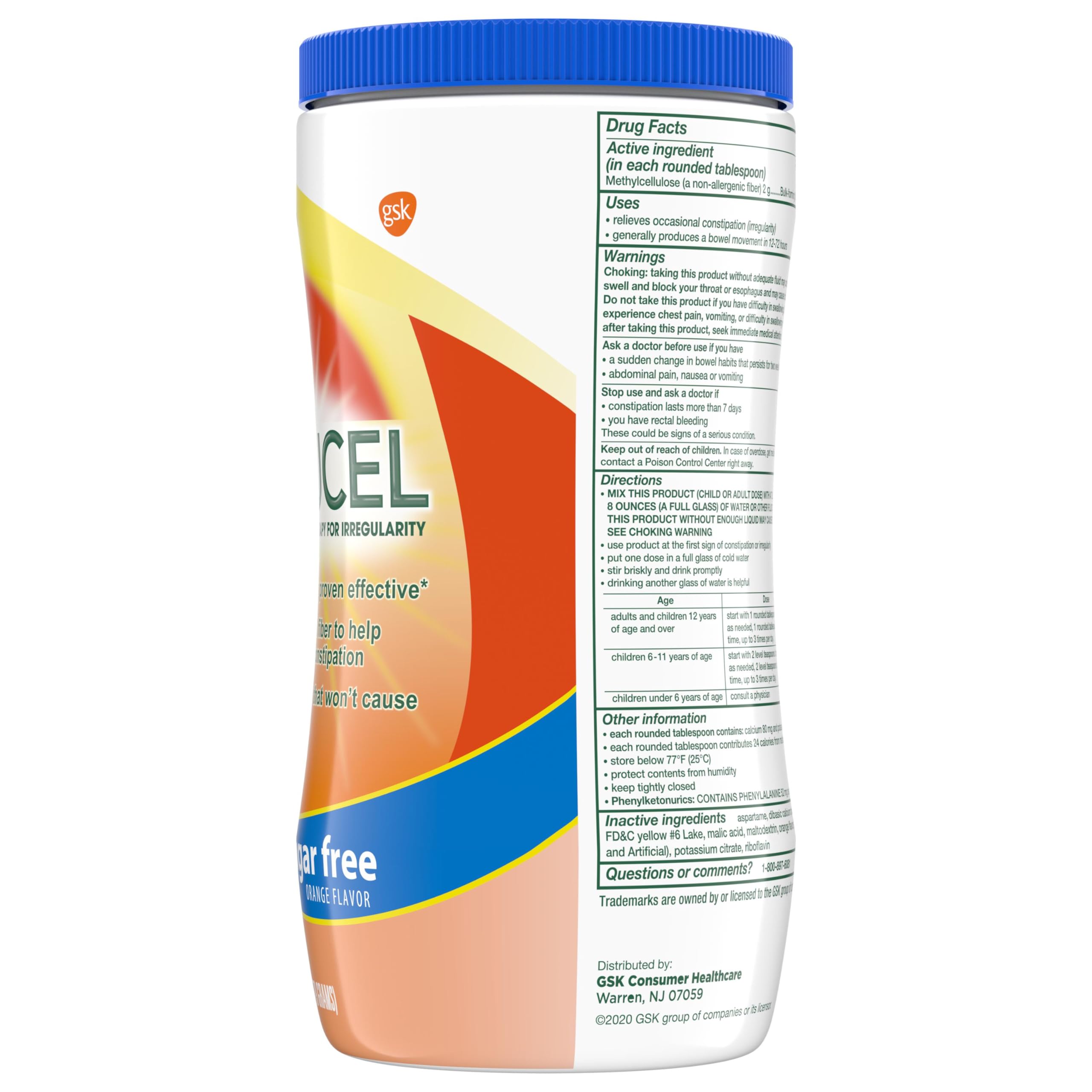 Citrucel Powder Fiber Therapy for Occasional Constipation Relief, 16.9 oz — Amazon image 12