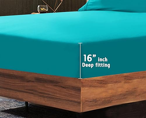 Miniatura 3 de Elegant Comfort Luxe - Juego de sábanas de 3 líneas de calidad egipcia de 1500 hilos, transpirable, tejido suave, calidad de hotel premium, juego de