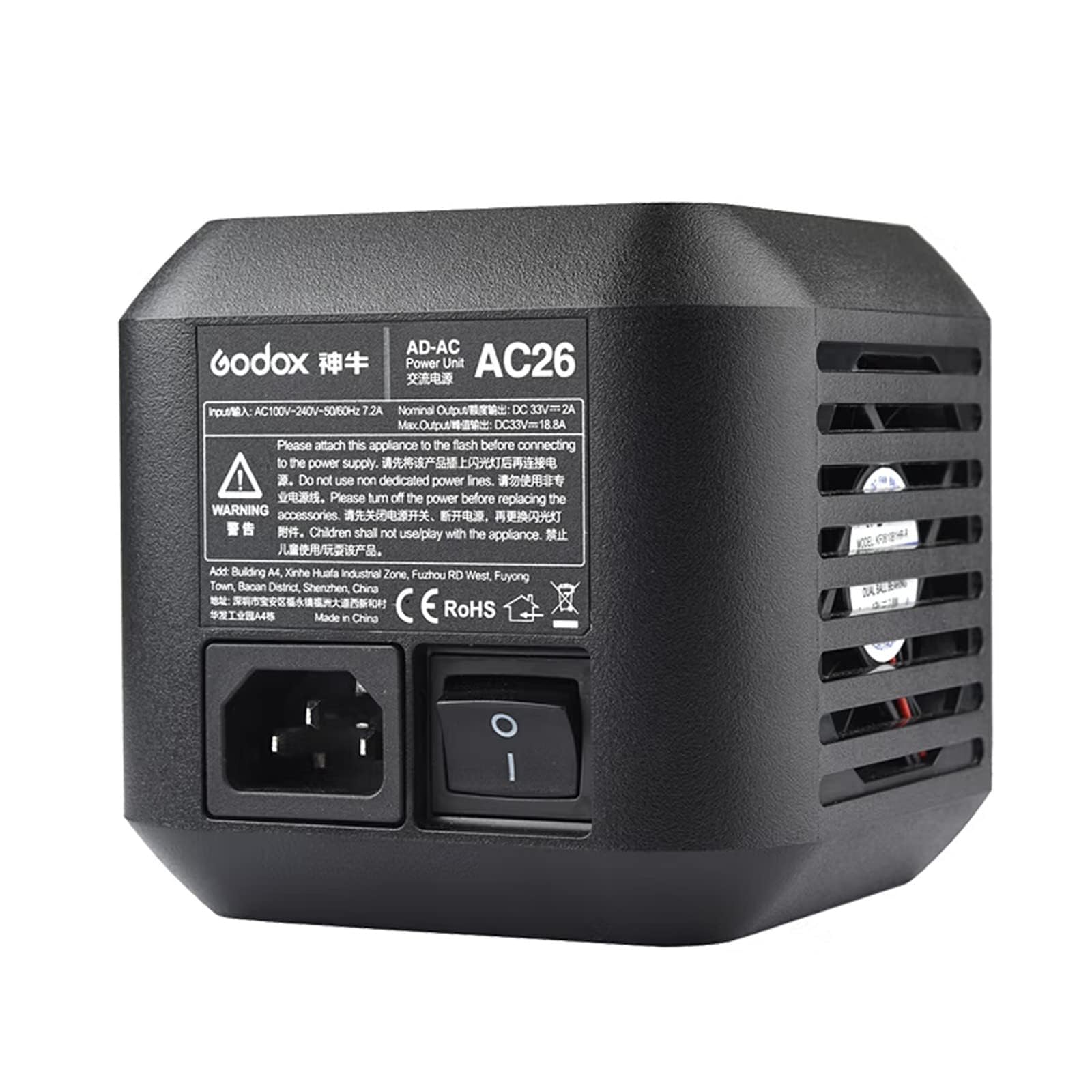 GODOX Adaptateur secteur AC-26 pour AD600Pro