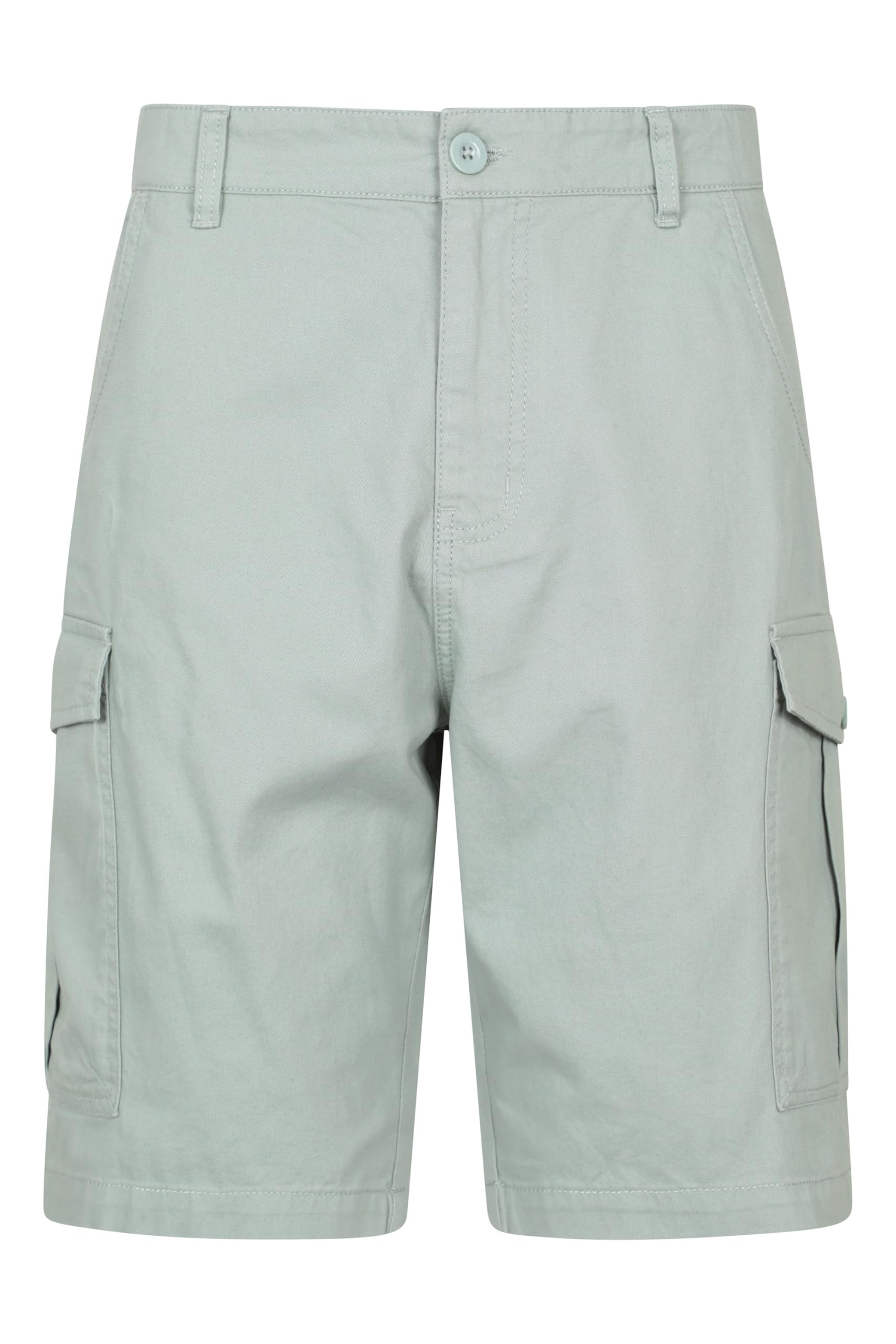 Mountain Warehouse Lakeside Mens Cotton Cargo Shorts Light Khaki W28