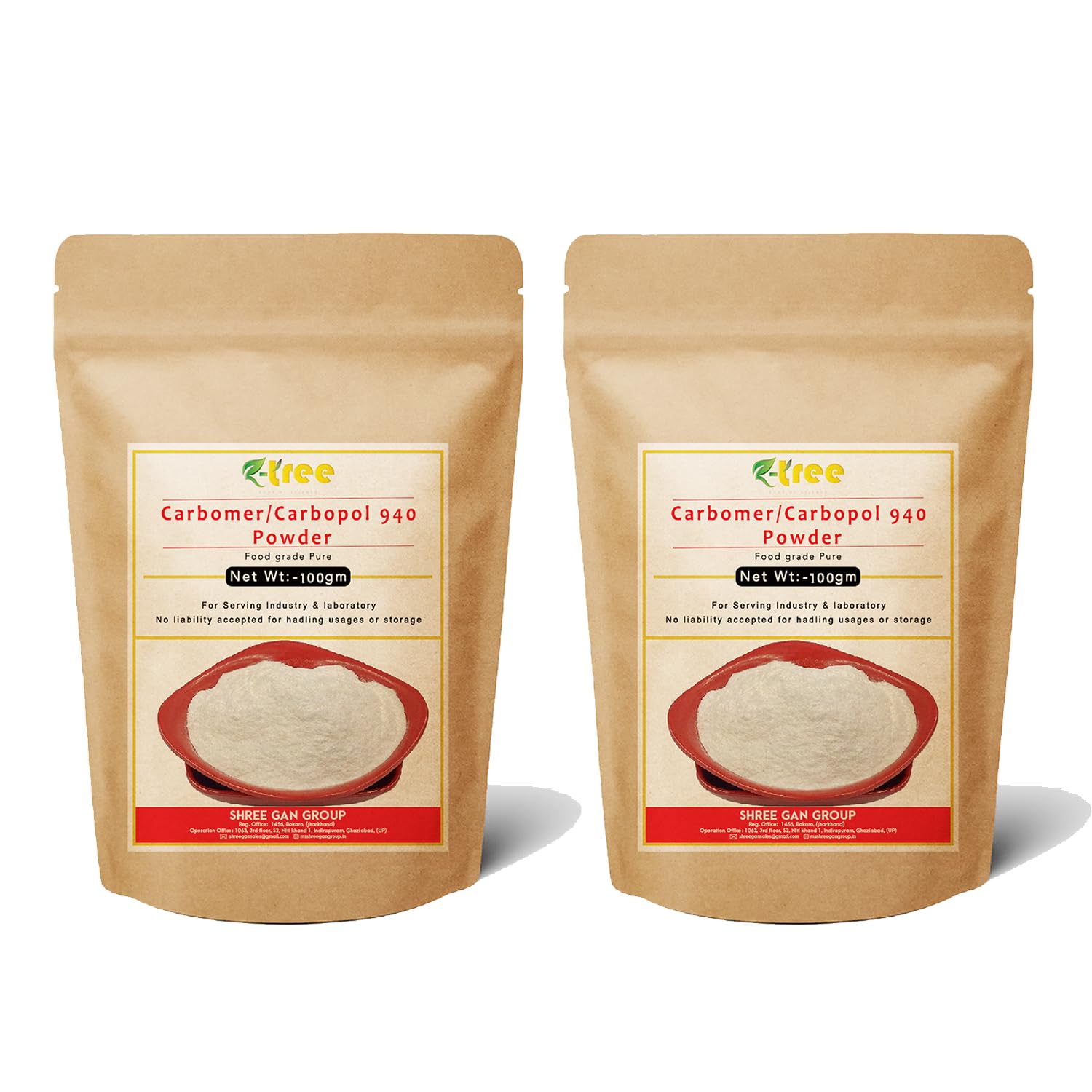 Carbomer 940 Powder – 200gm (2 Combo Pack) | Cosmetic Grade Thickening & Gelling Agent | For Gel, Lotion, Serum & Cream Formulations – 100g × 2-image-7