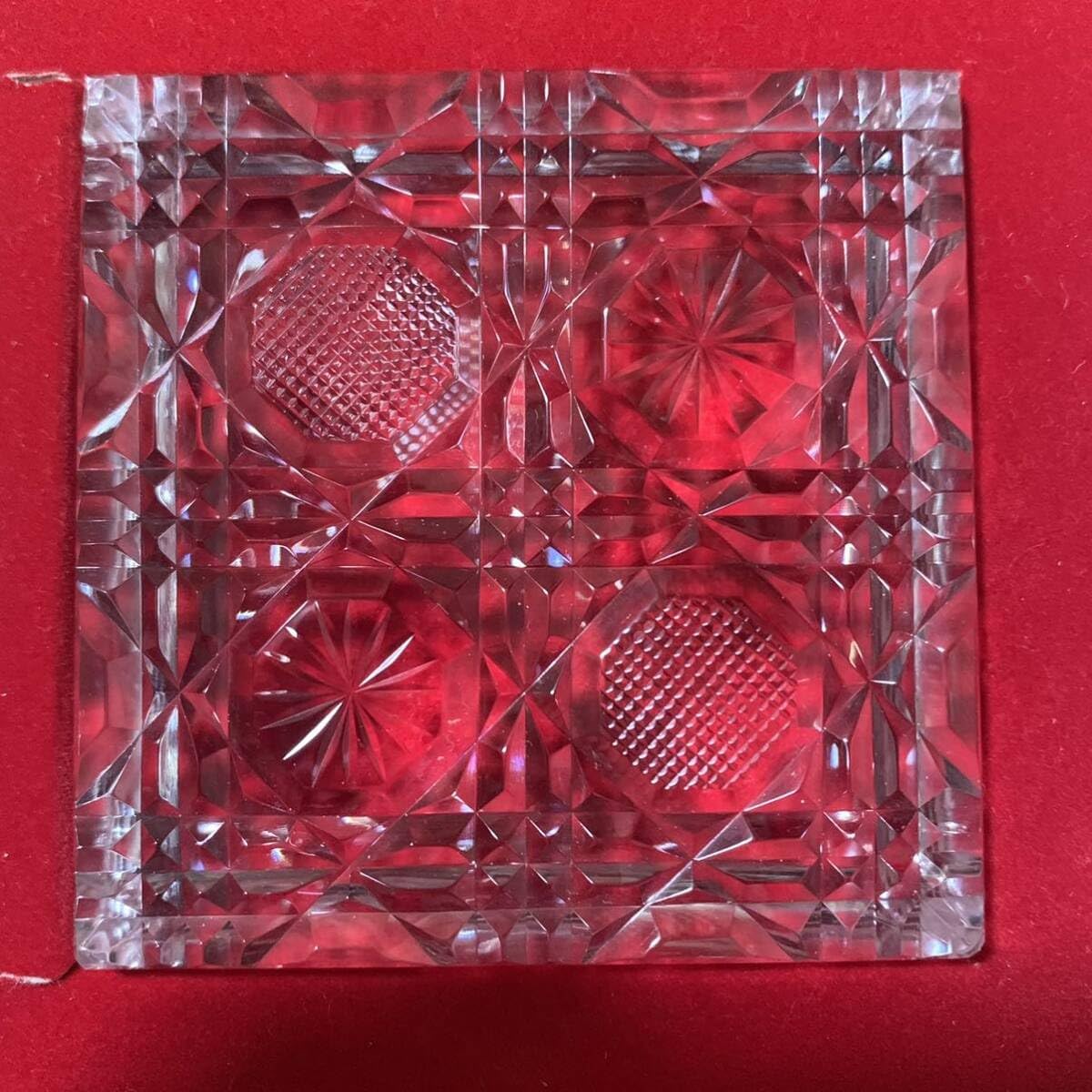 薩摩切子 ペーパーウエイト 文鎮 薩摩切子文様 薩摩ガラス工芸 【公式