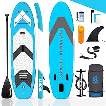 Amazon | CalmMax インフレータブル スタンドアップパドルボード