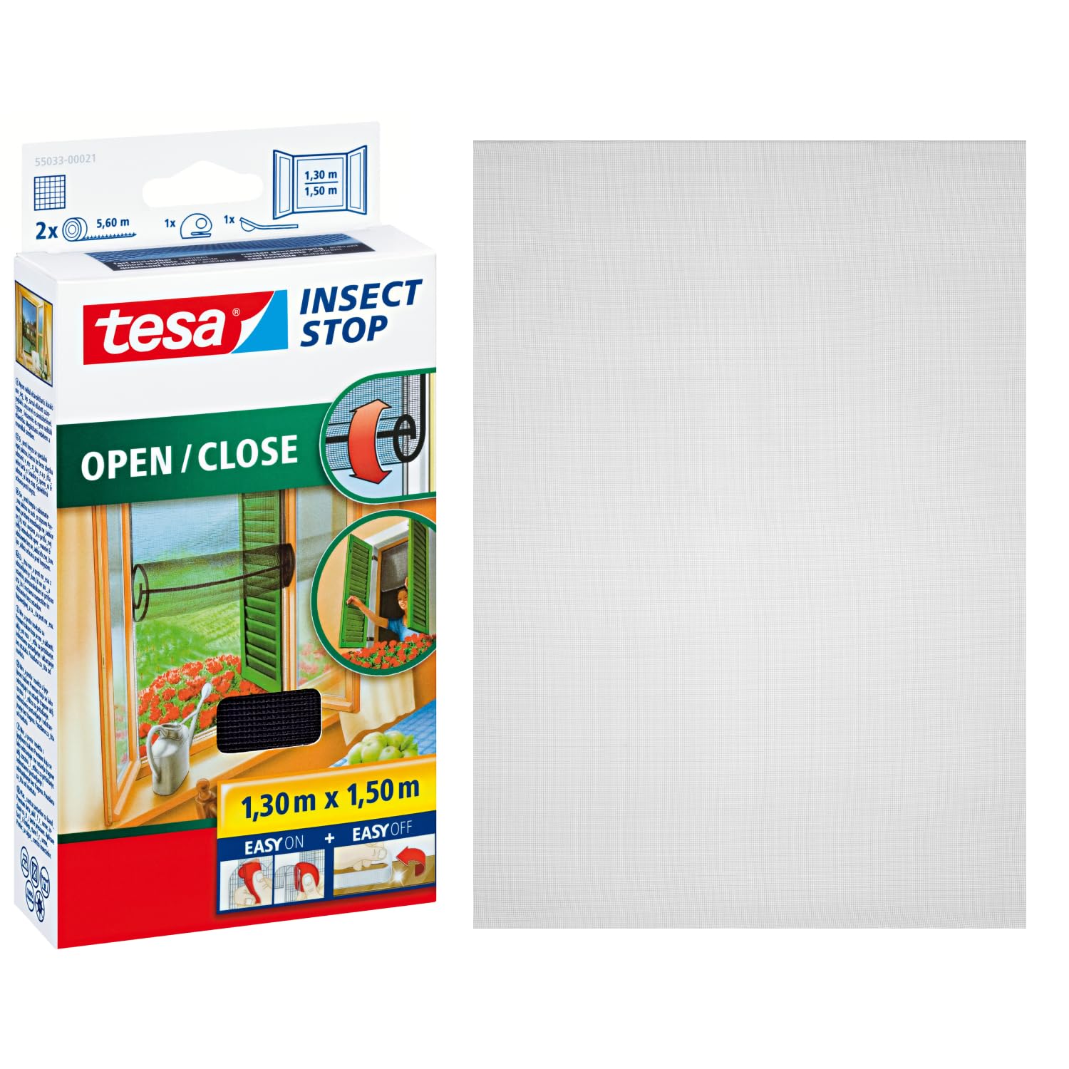 tesa Insect Stop Comfort Open/Close Fliegengitter