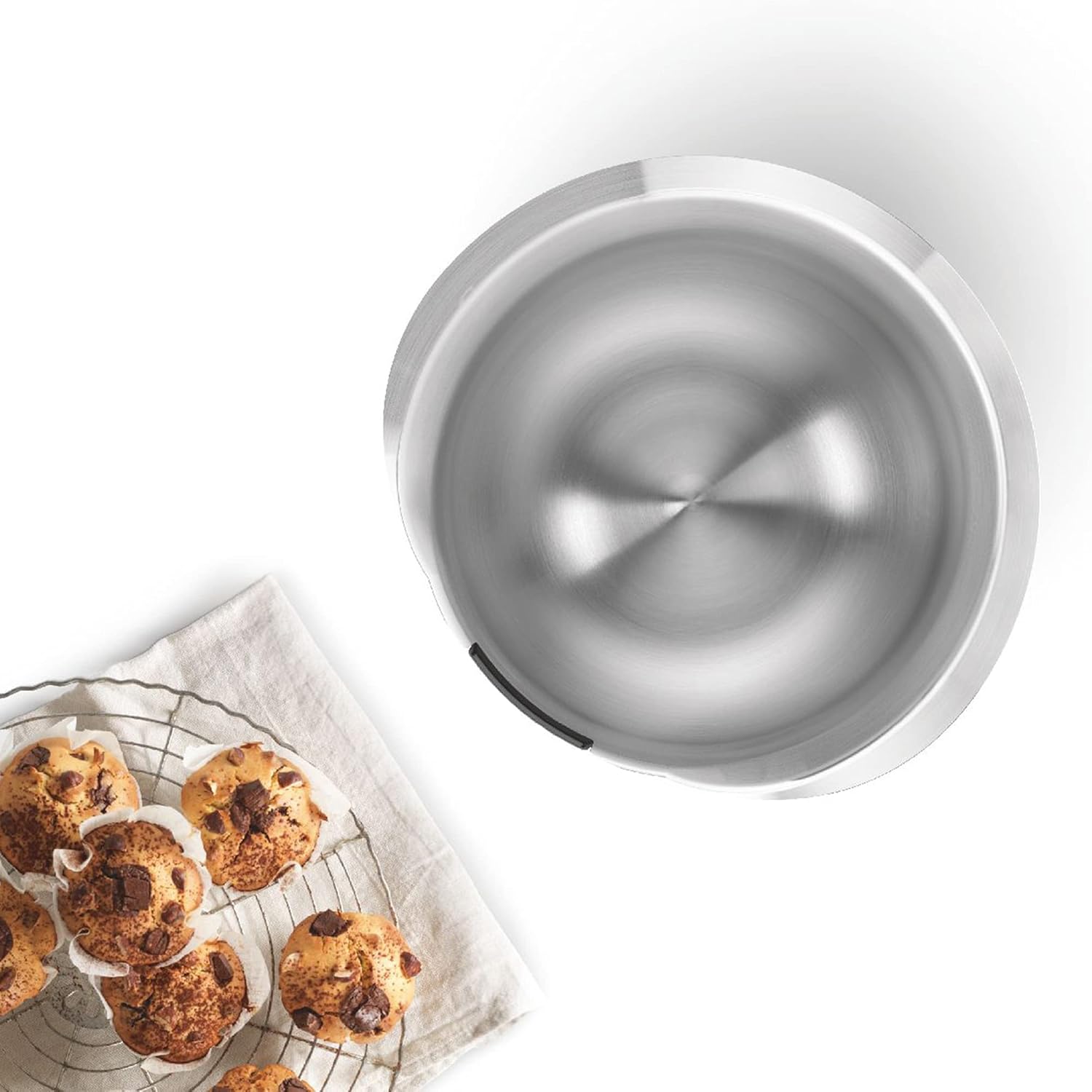 Bosch Hausgeräte MUZS2ER passend zu Küchenmaschinen MUMS2… Stainless Steel Mixing Bowl, 18/8